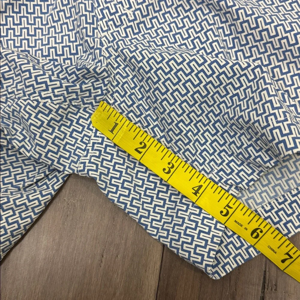 J.‎ Crew Blue and White Patterned Swimwear